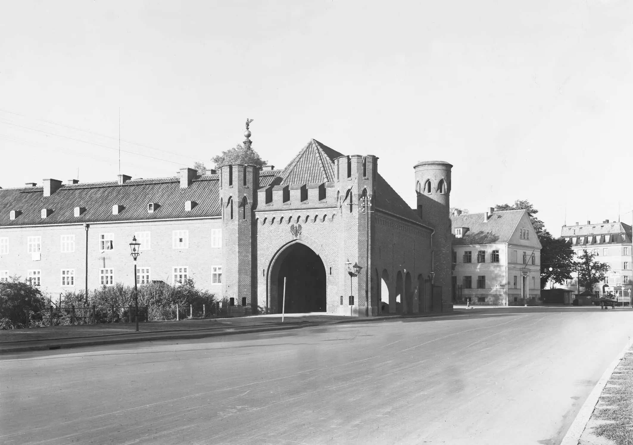 Закхаймские ворота Кёнигсберга в 1938 году