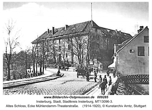 Фотография замка Инстербург в 1914 - 1920 гг. Архив Восточной Пруссии