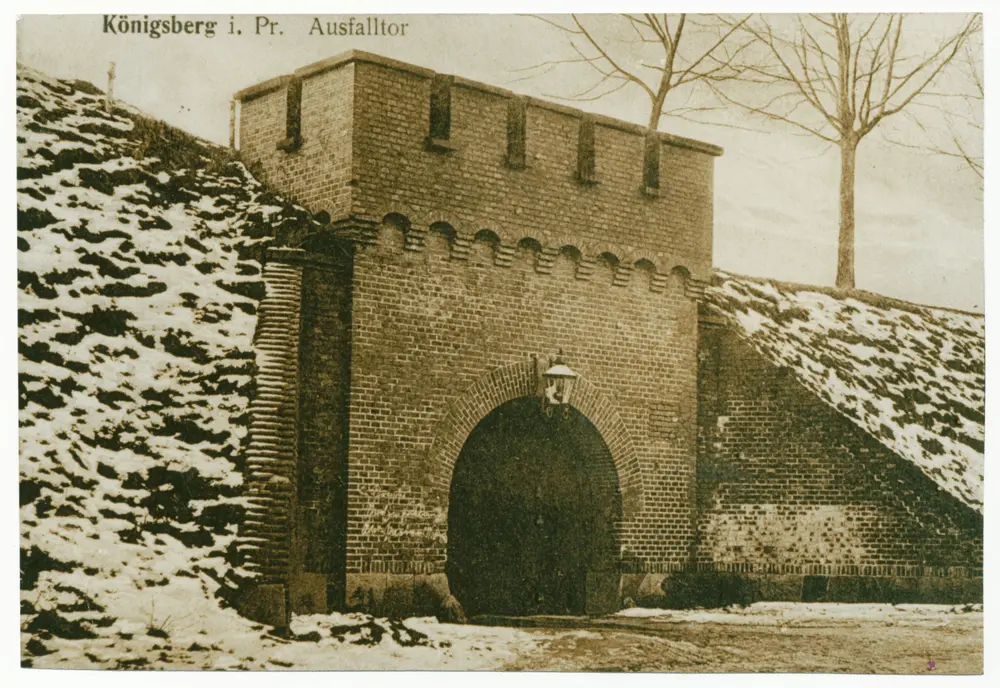 Аусфальские ворота Кёнигсберга 1910 - 1935