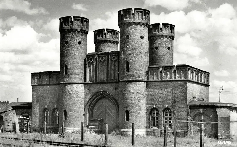 Фридрихсбургские ворота Кёнигсберга в 1938